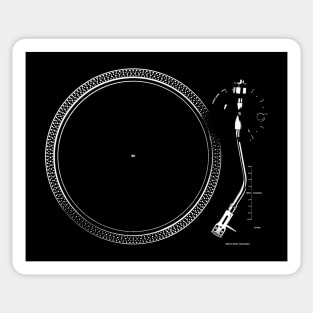Turntable Retro Music Vintage Audio Vinyl Record Player LP Sticker